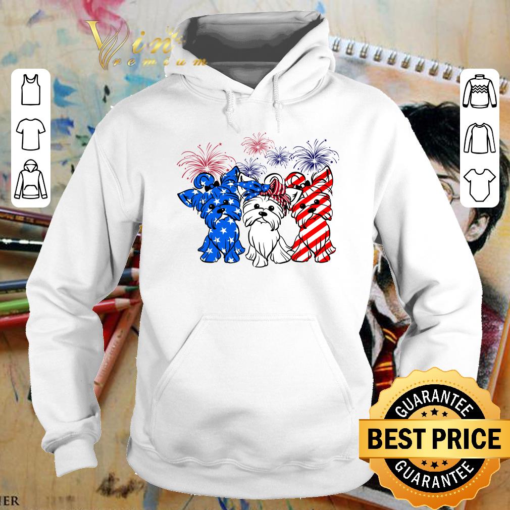 Best Fireworks Yorkshire Terrier red white and blue American flag shirt 8 Fireworks Yorkshire Terrier red white and blue American flag shirt