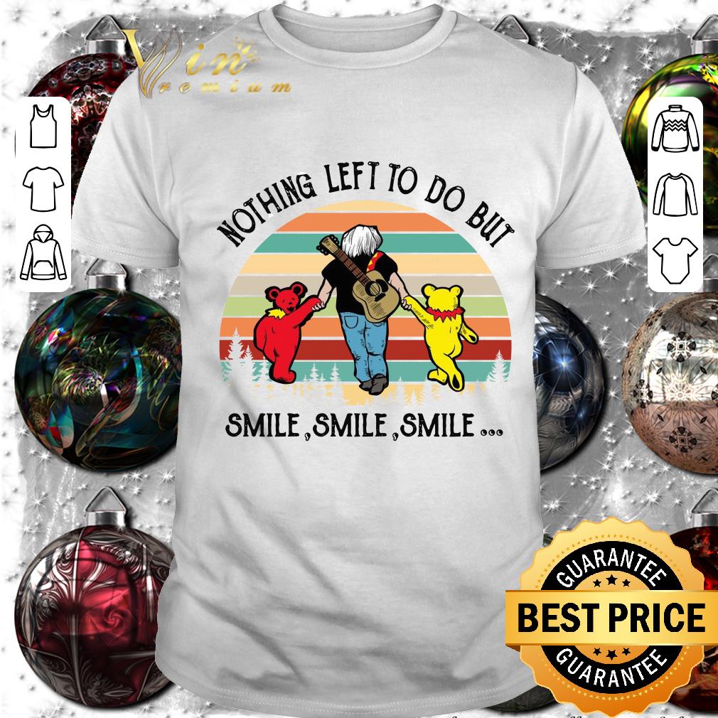 Premium Grateful Dead Nothing Left To Do But Smile Vintage Sunset shirt 9