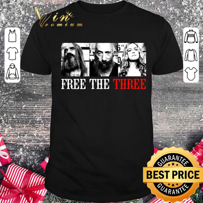 Funny Rob Zombie Free The Three shirt 9