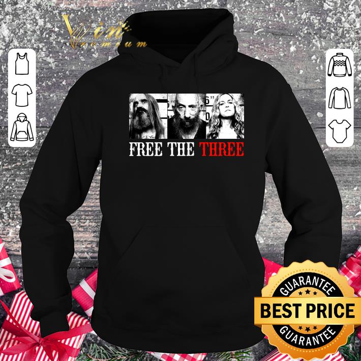 Funny Rob Zombie Free The Three shirt 8 Rob Zombie Free The Three shirt
