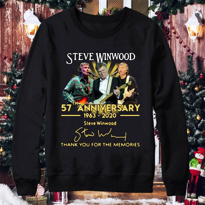 Steve Winwood 57th Anniversary 1963 2020 Thank You For The Memories Signatures shirt 8 Steve Winwood 57th Anniversary 1963 2020 Thank You For The Memories Signatures shirt