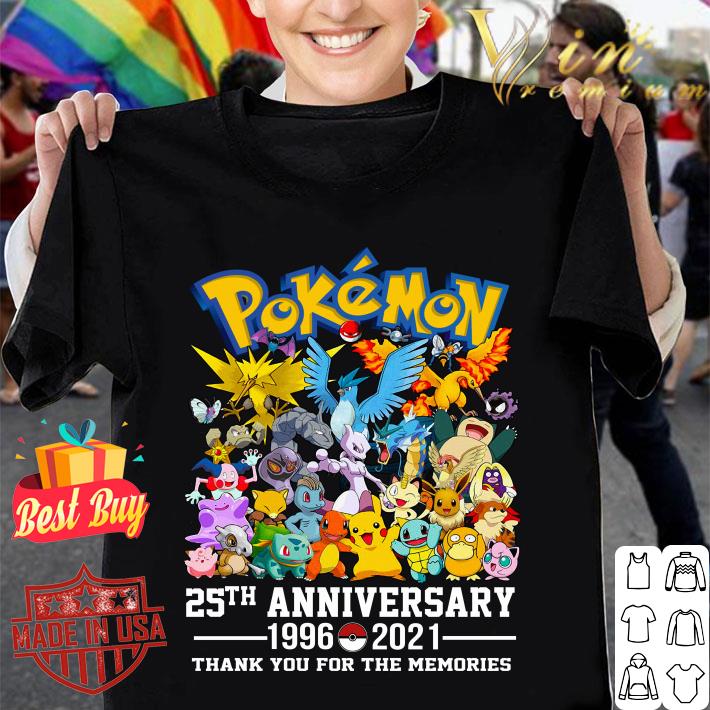 Hot Pokémon's 25th anniversary,pokemon birthday,funny quotes shirt 9