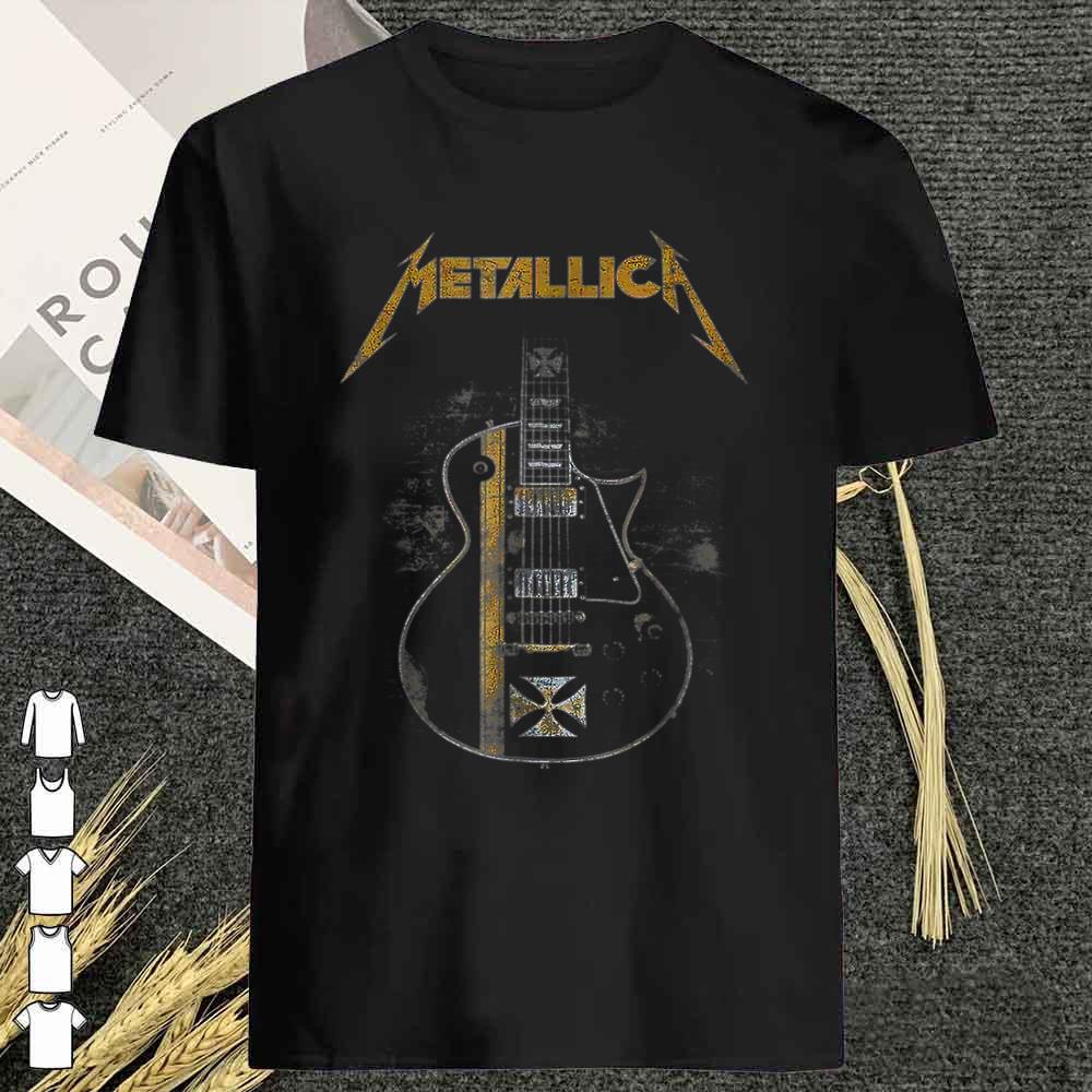 Design Vintage Metallicas. Art Band Music Legend Shirt