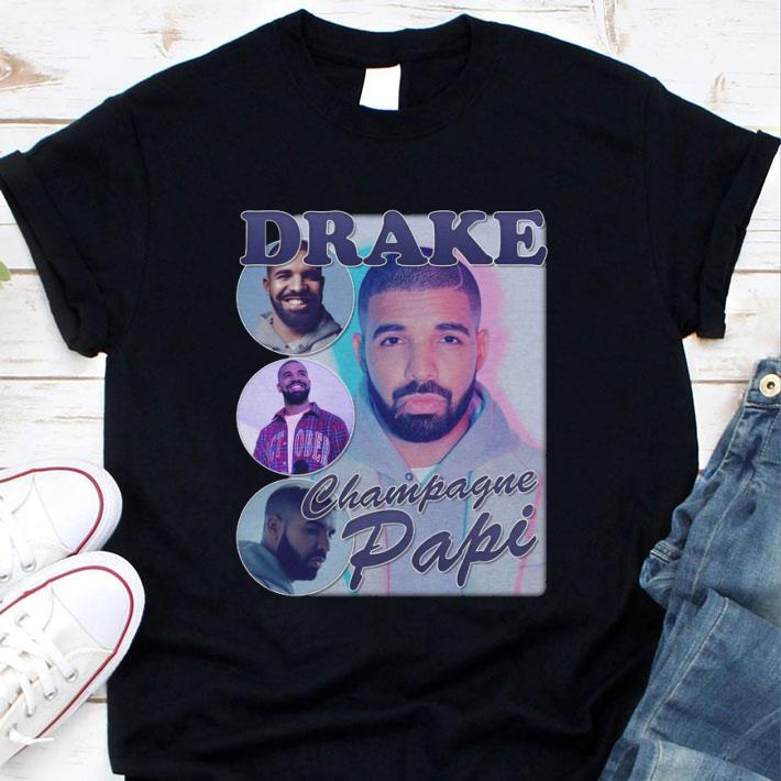 Best Drake Champagne Papi Hip Hop Bootleg Rapper Vintage Style Shirt 9