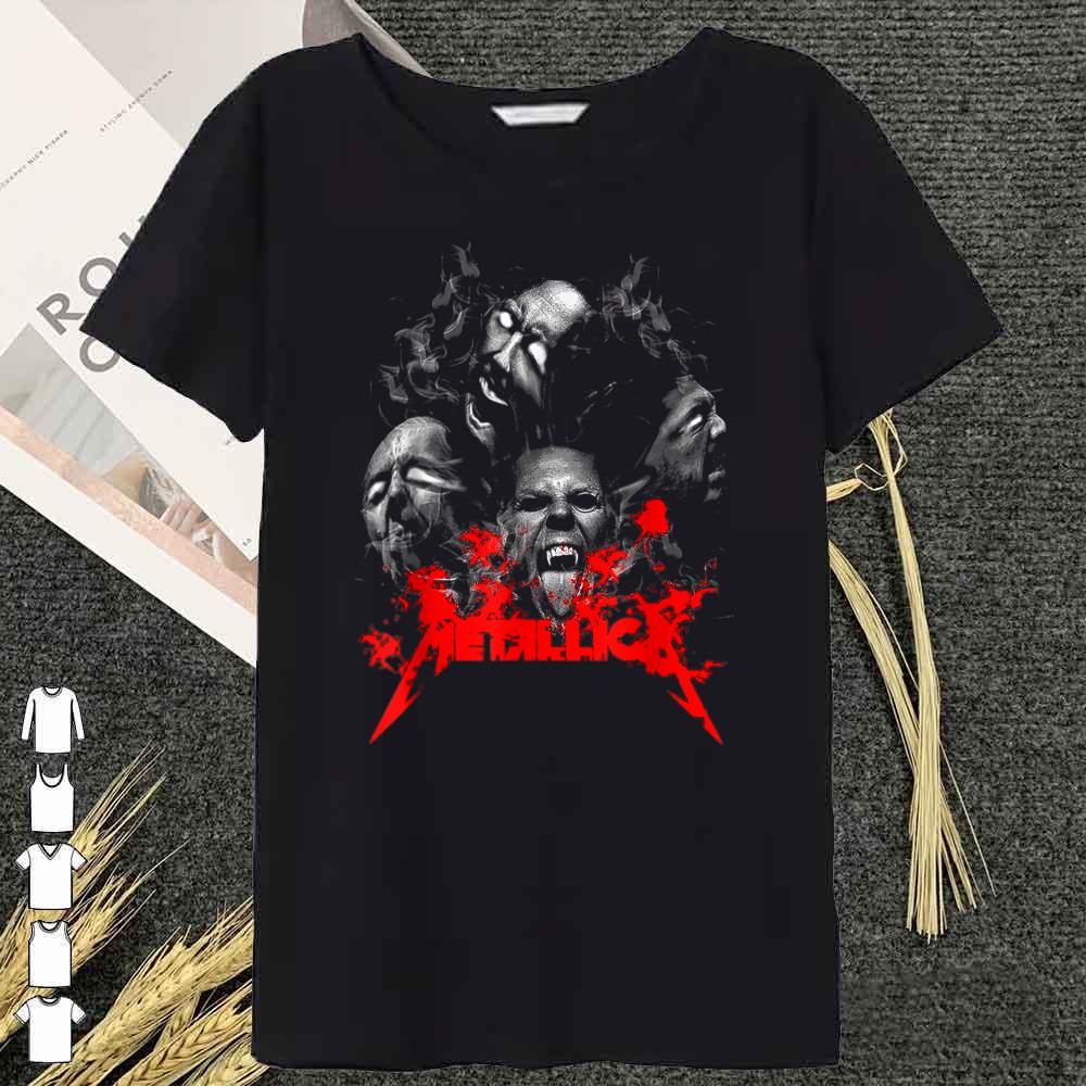 Ghost Metallicas. Art Rock Band Music Legend Limited Design