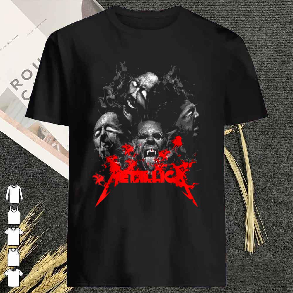 Ghost Metallicas. Art Rock Band Music Legend Limited Design