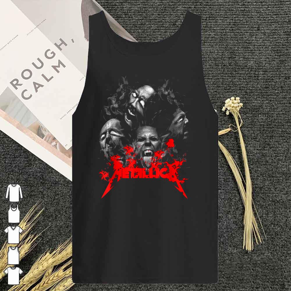Ghost Metallicas. Art Rock Band Music Legend Limited Design