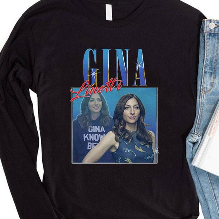 Awesome Gina Linetti Homage Funny Brooklyn Nine Show Retro 90's Vintage Shirt 8 Gina Linetti Homage Funny Brooklyn Nine Show Retro 90's Vintage Shirt