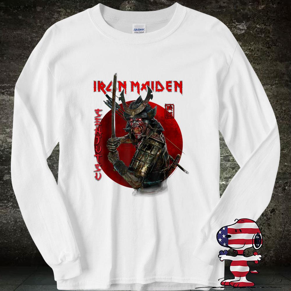 Awesome Iron Maidens Shirt Senjutsu Eddies Red Circle Premium Shirt 15