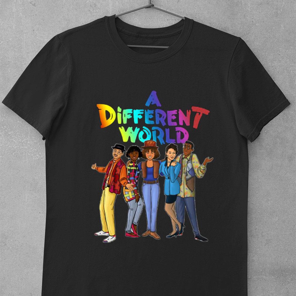 Awesome LGBT A Different World shirt 8