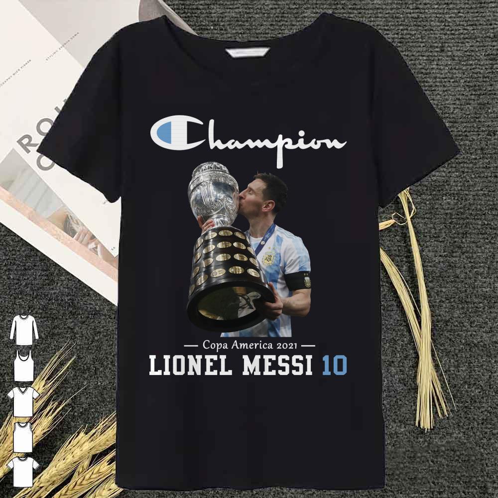 Lionel Messi Champion Copa America 2021 Shirt 15