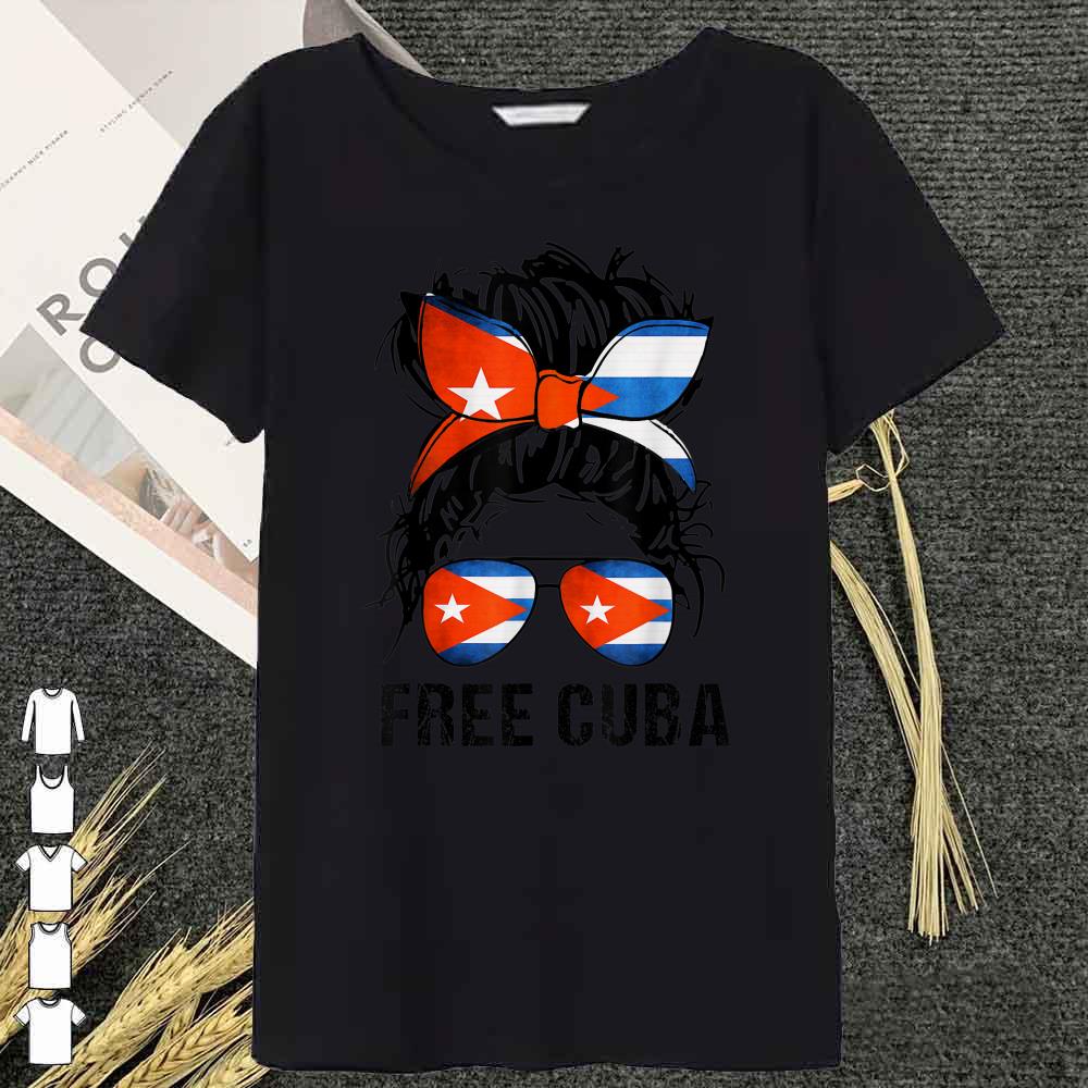 How to style short messy hair woman Bun Free Cuba Flag Sos Cuban Shirt 10 Messy Hair Woman Bun Free Cuba Flag Sos Cuban