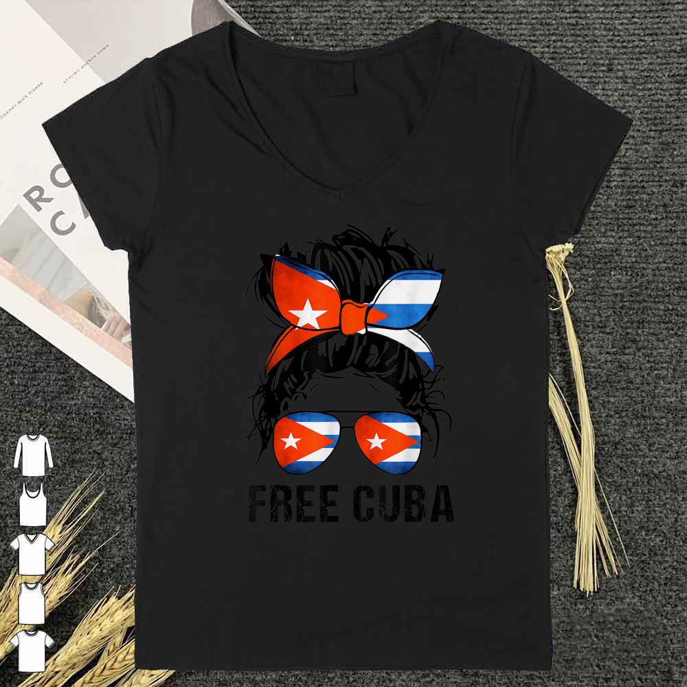 How to style short messy hair woman Bun Free Cuba Flag Sos Cuban Shirt 9 Messy Hair Woman Bun Free Cuba Flag Sos Cuban