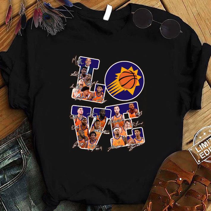 Awesome Phoenix Suns Western Conference Champions Love 2021 NBA Finals 2021 Signature Shirt 8