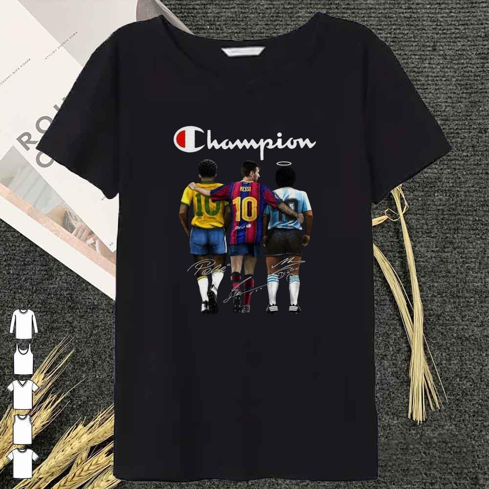 Premium Champion Messi Pelle Diago Maradona Signature Legend Memories shirt 14