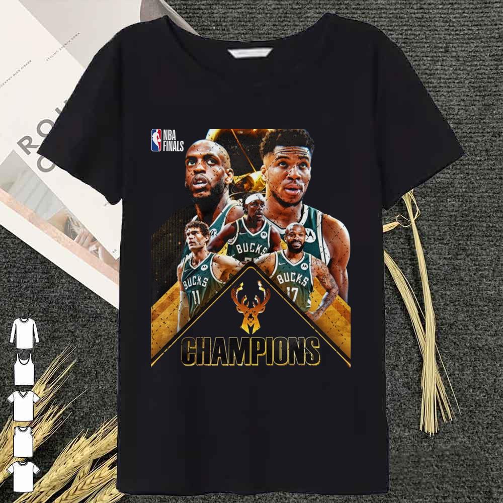 Premium NBA Champion 2021 Bucks Team Basketball Shirt 11 Premium NBA Champion 2021 Bucks Team Basketball Shirt