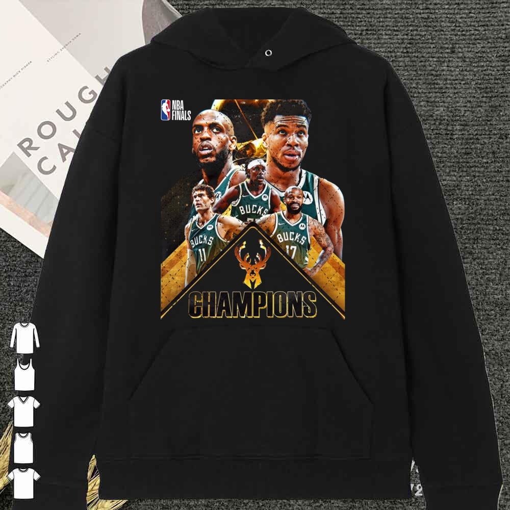 Premium NBA Champion 2021 Bucks Team Basketball Shirt 12 Premium NBA Champion 2021 Bucks Team Basketball Shirt