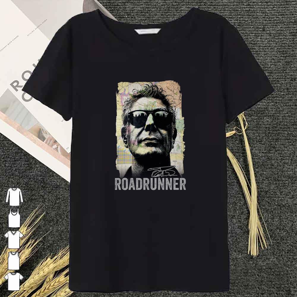 Premium Roadrunner Anthony Signature Shirt, A Film About Anthony Bourdain Shirt 11
