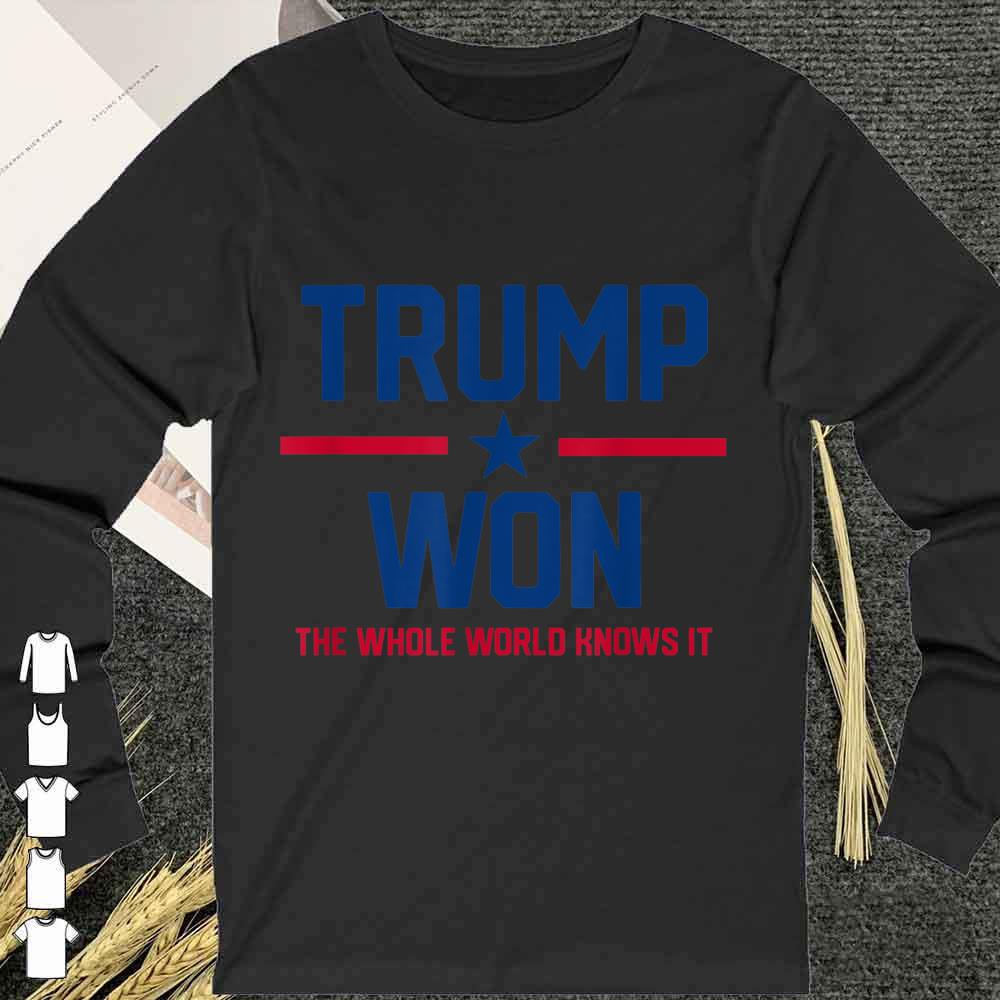 Trump Won The Whole World Knows It