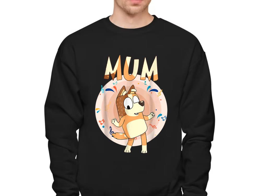 Blueys Dad Cartoon Mom shirt, Dad cartoon mom bluey family shirt 9 Blueys Dad Cartoon Mom shirt, Dad cartoon mom bluey family shirt