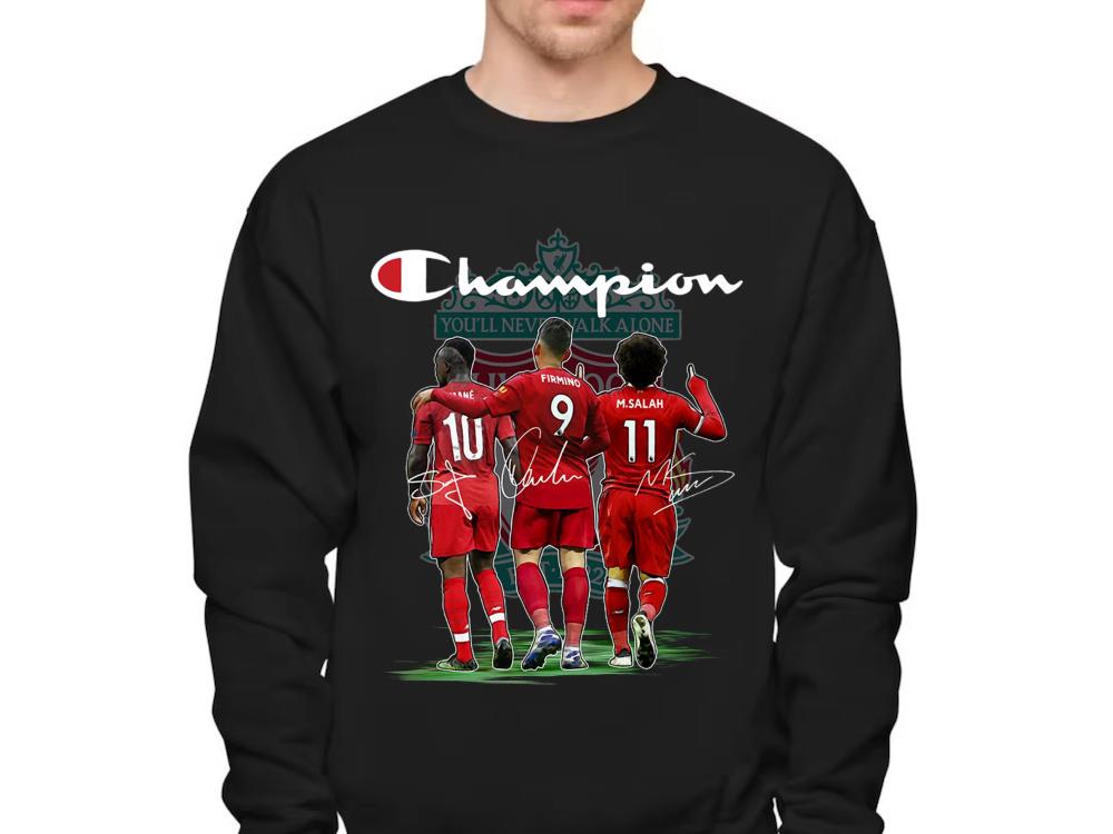 Champion Liverpool Shirt, Champion Mané Salah Firmino Shirt 9 Champion Liverpool Shirt, Champion Mané Salah Firmino Shirt