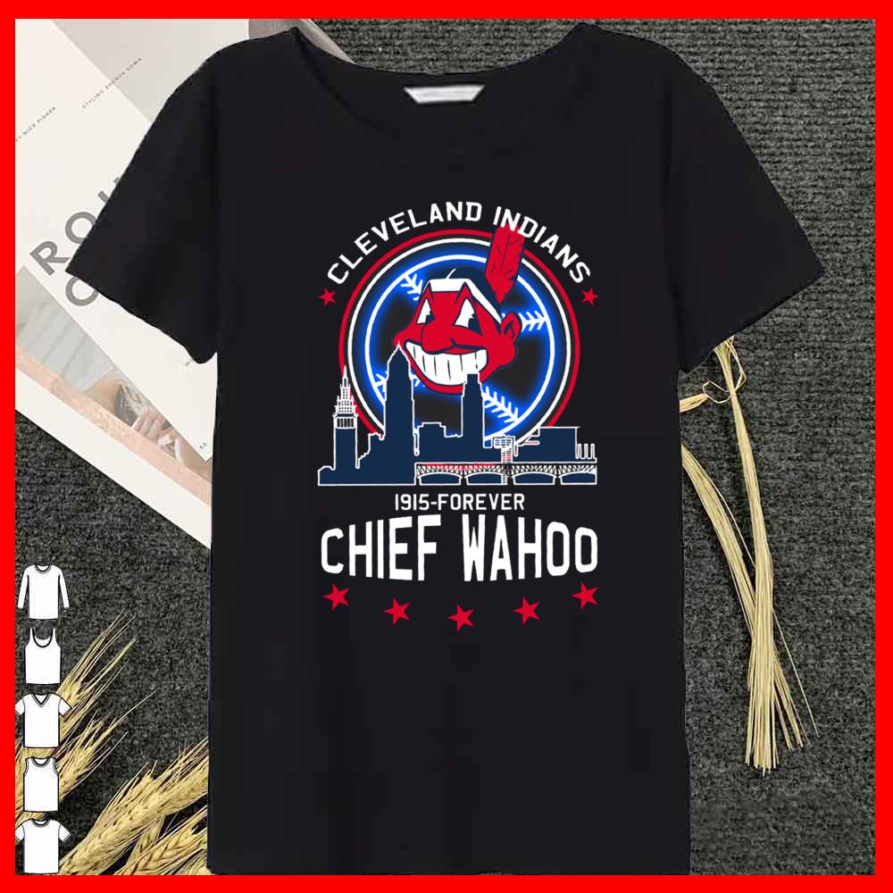 Chief Wahoo Cleveland Indians 1915 Forever Shirt 9 Chief Wahoo Cleveland Indians 1915 Forever Shirt