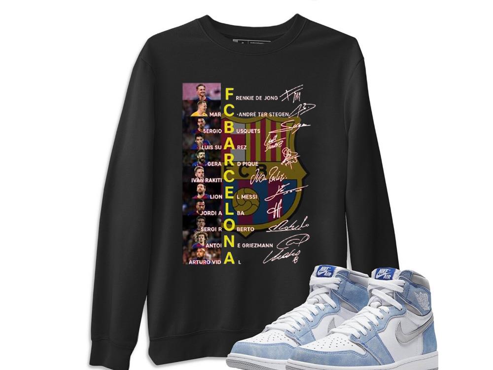 FC Barcelona Thank you Shirt, Barcelona Signature Shirt 8
