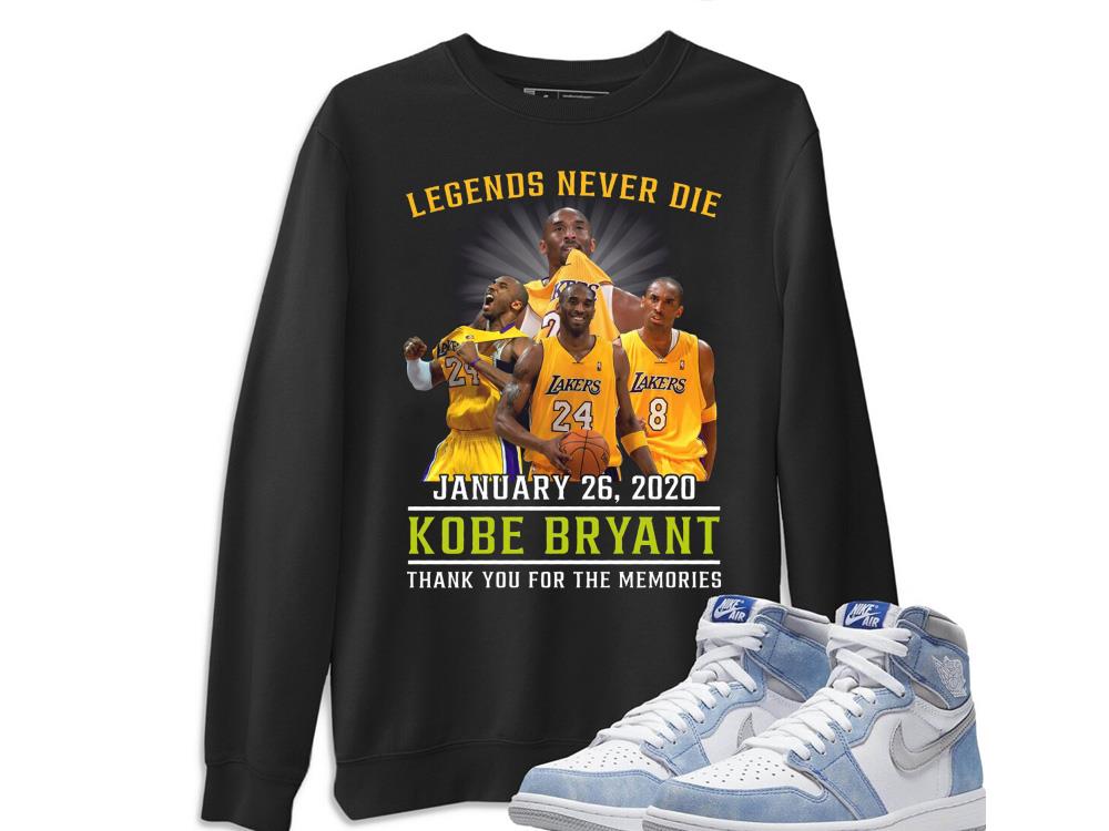 Kobe Bryant Legend never die Thank you For the Memories Shirt 8