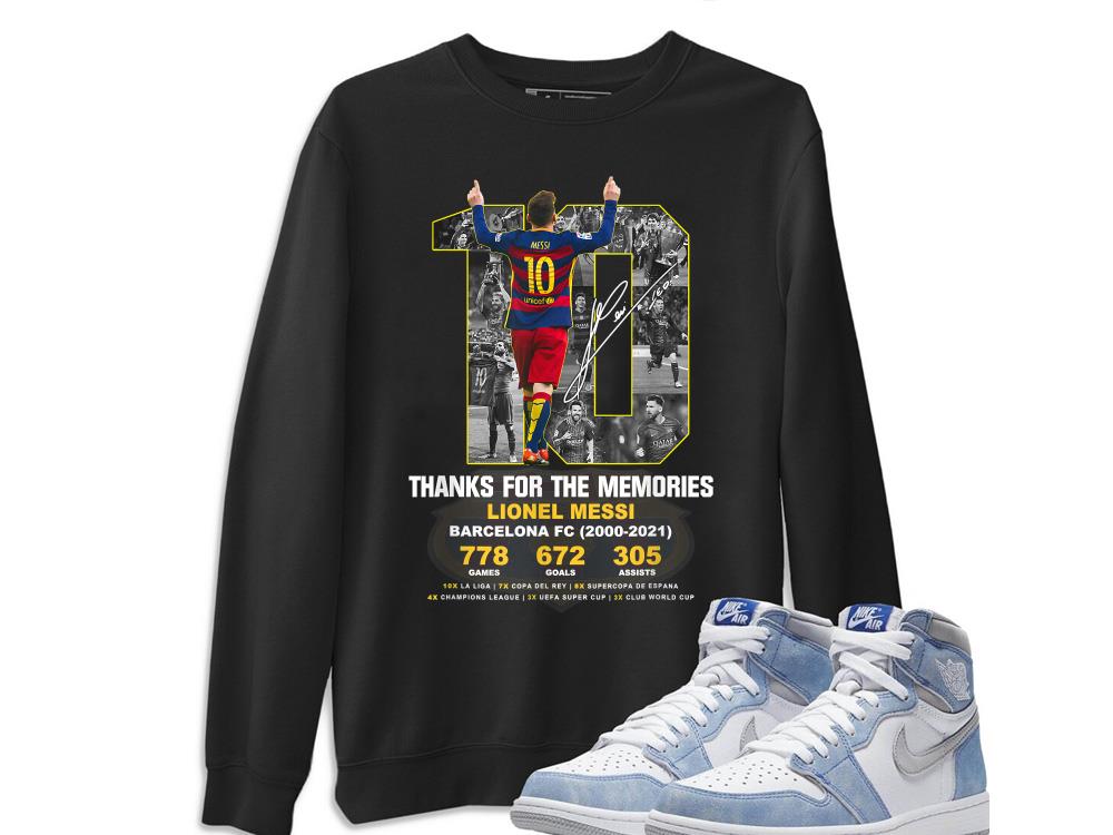 Lionel Messi M10 Thank you for the Memories Shirt 8