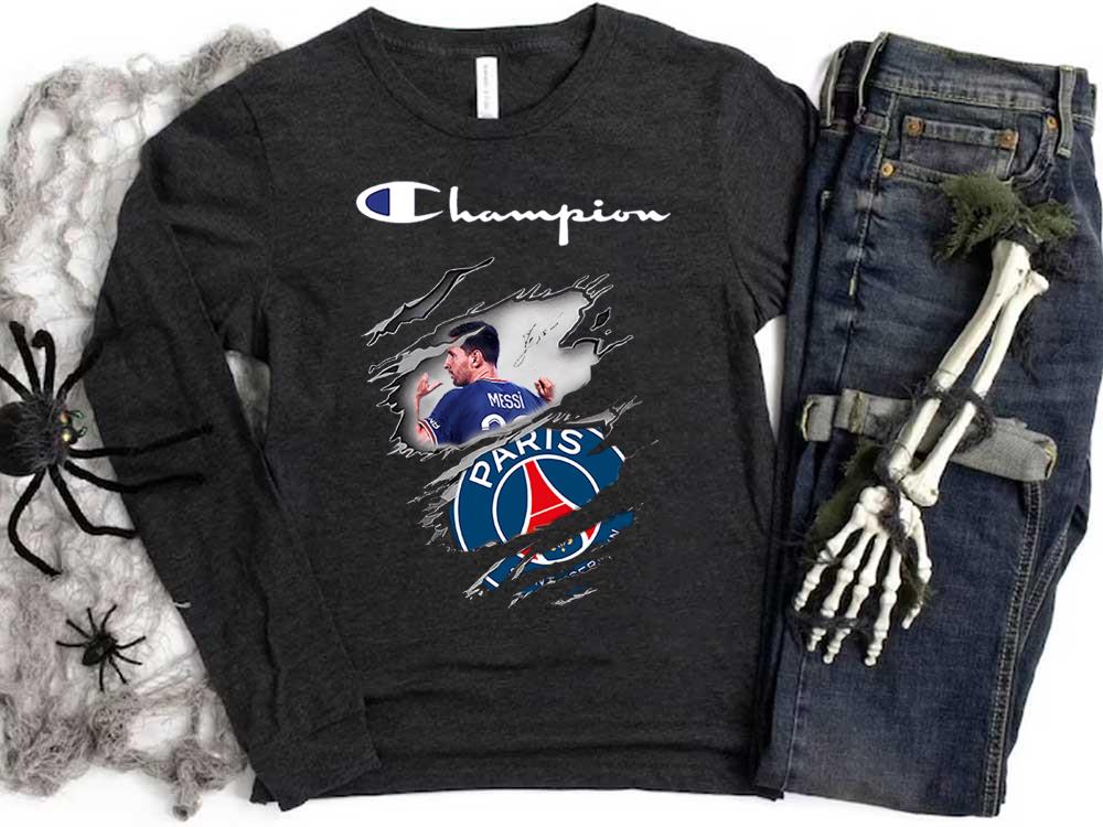 Messi Champion Messi 30 PSG Shirt 8