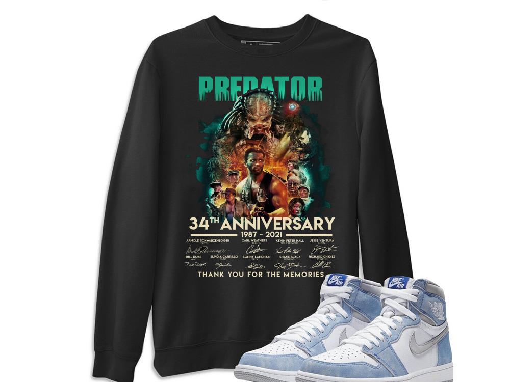 Predator 34th Anniversary Shirt, Predator Signatures Thank You for the Memories Shirt 8 Predator 34th Anniversary Shirt, Predator Signatures Thank You for the Memories Shirt