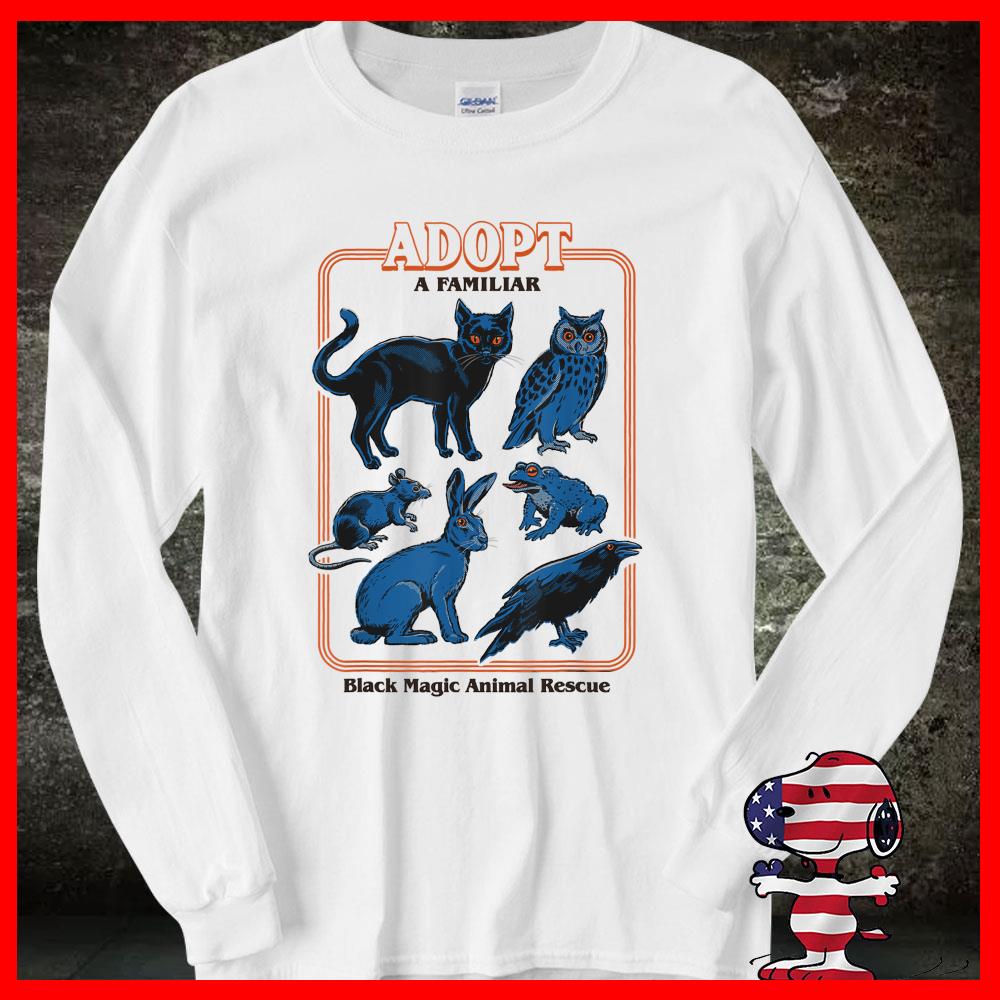 Premium Adopt A Familiar black magic Animal Rescue Shirt 15