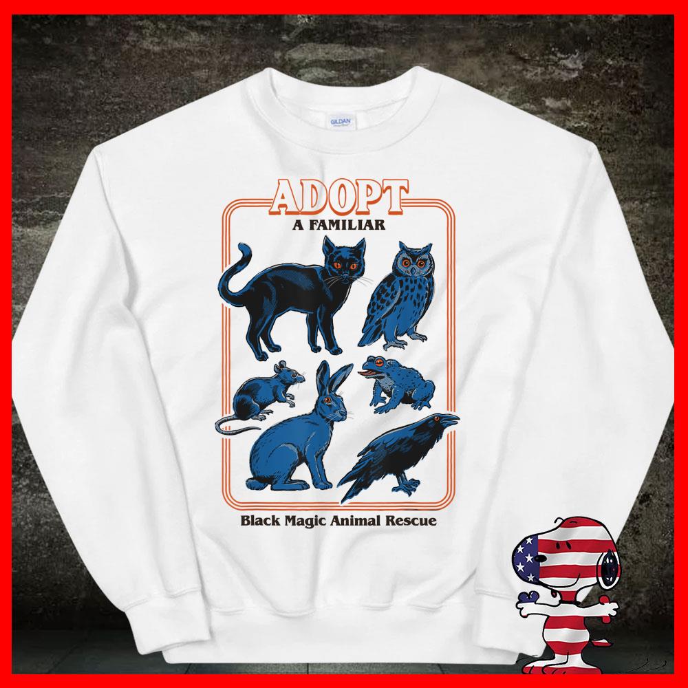 Premium Adopt A Familiar black magic Animal Rescue Shirt 9 Premium Adopt A Familiar black magic Animal Rescue Shirt