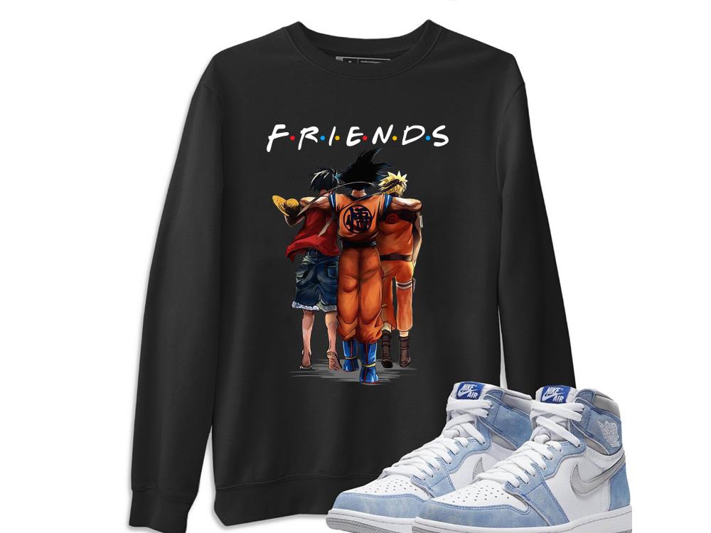 Son Goku Luffy Naruto Friends Anime Shirt, Monkey D.luffy Friends shirt, Naruto Anime Friends Shirt 9