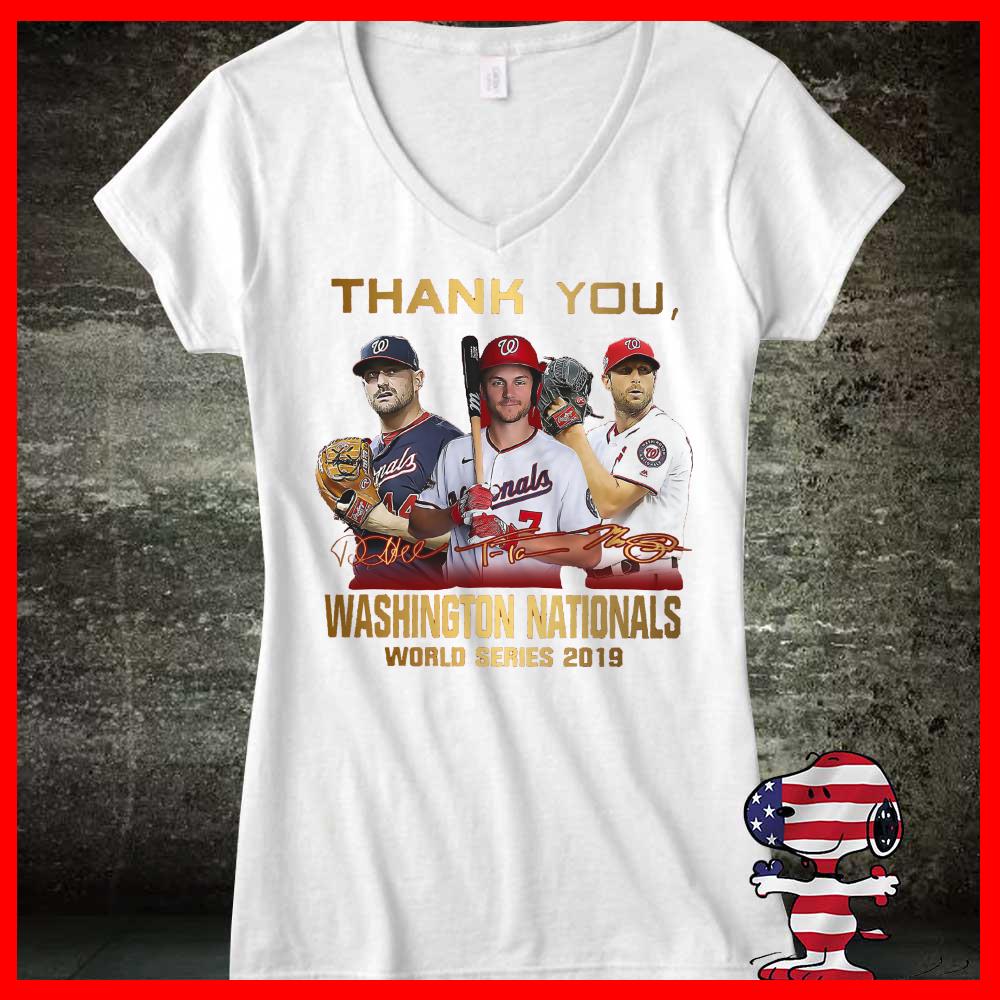 Thank You Washington Nationals world series 2013 Shirt, Max Scherzer, Daniel, Trea Turner Funny Thank You Washington Nationals world series 2013 Shirt, Max Scherzer, Daniel, Trea Turner 8