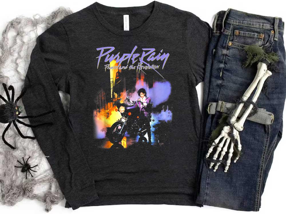 Vintage Purple Rain Prince And The Revolution Shirt 8