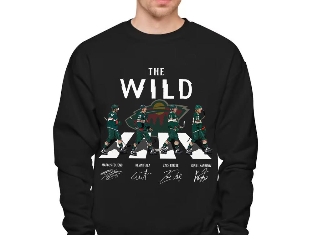 premium The Wild Abbey Road Marcus Foligno Kevin Fiala Zach Parise Kirill Kaprizov Shirt 9 premium The Wild Abbey Road Marcus Foligno Kevin Fiala Zach Parise Kirill Kaprizov Shirt