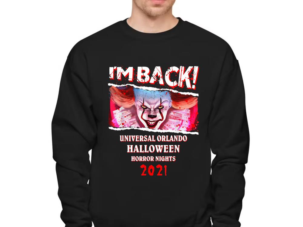 Halloween Horror Nights 2021 Shirt, I’m Back Universal Orlando Shirt 10 Halloween Horror Nights 2021 Shirt, I’m Back Universal Orlando Shirt