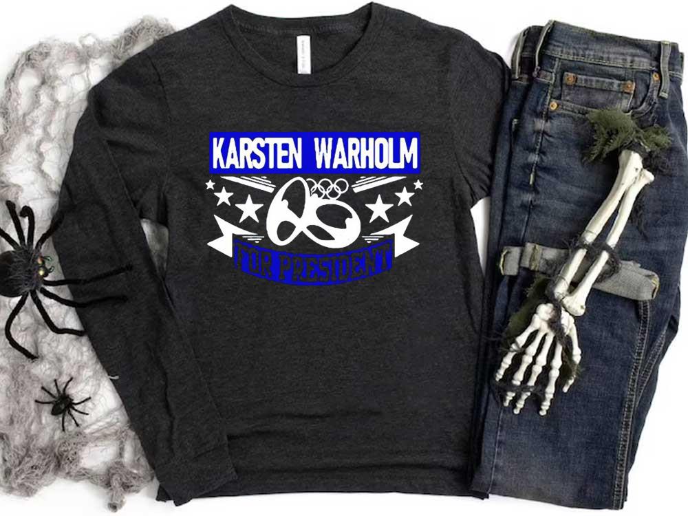 Karsten Warholm For President T-Shirt 10