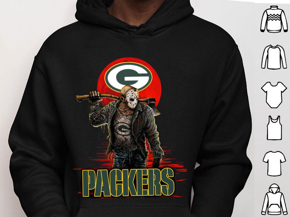 Packers Jason Voorhees Horror Shirt, Jason Voorhees Packers Shirt 11