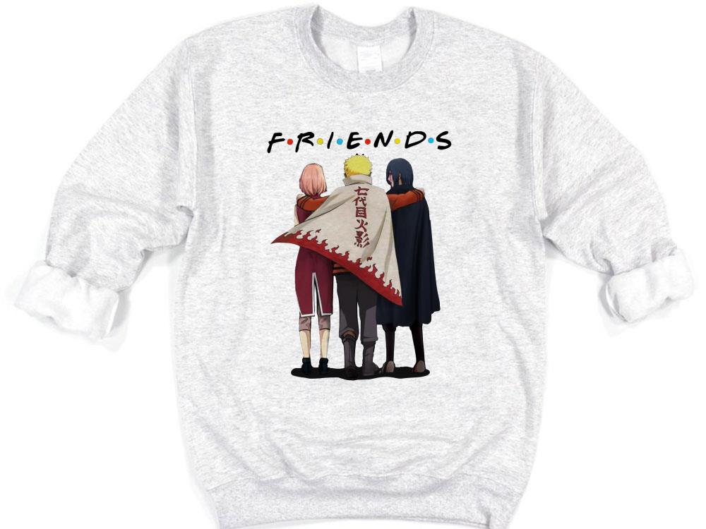 Premium Friends Naruto Uchiha Sasuke Haruno Sakura shirt 9