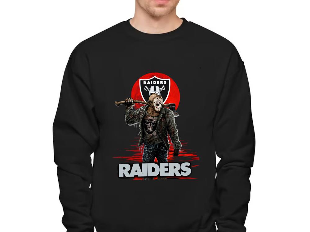 Raiders Jason Voorhees Shirt, Jason Voorhees Raiders Shirt 10 Raiders Jason Voorhees Shirt, Jason Voorhees Raiders Shirt