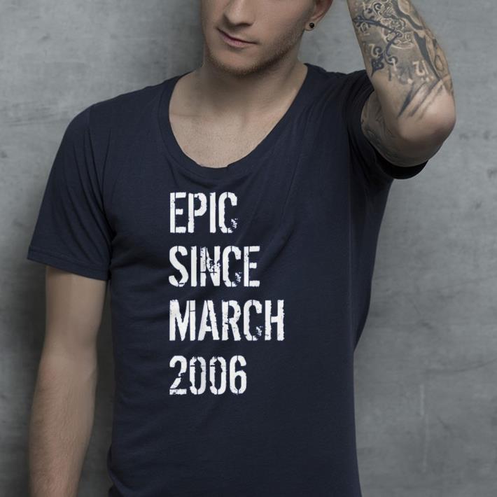 Born In March 2006 Birthday shirt Born In March 2006 Birthday shirt 4 - Born In March 2006 Birthday shirt