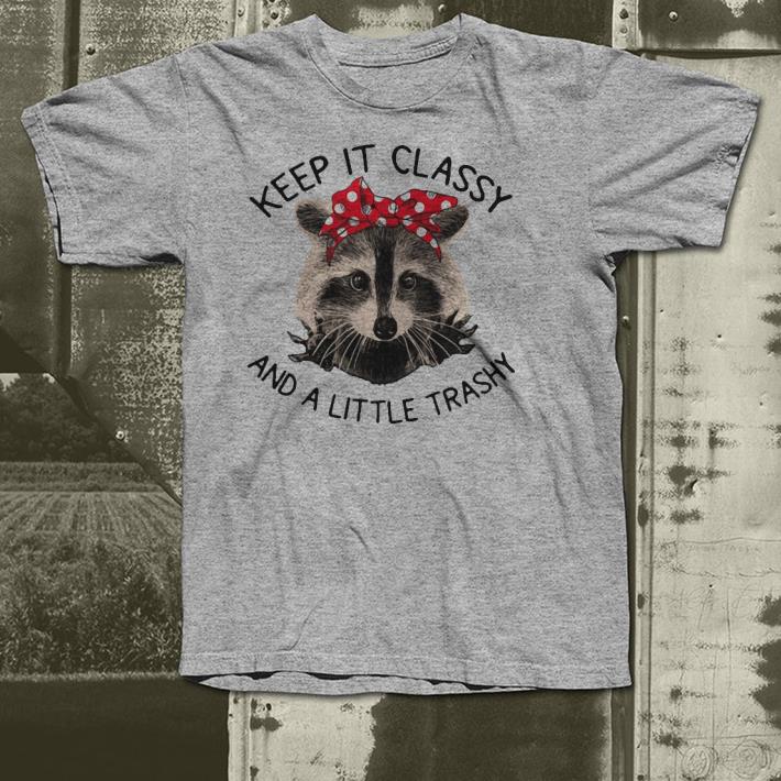 Lady cat keep it classy and a little trashy shirt 4 - Lady cat keep it classy and a little trashy shirt