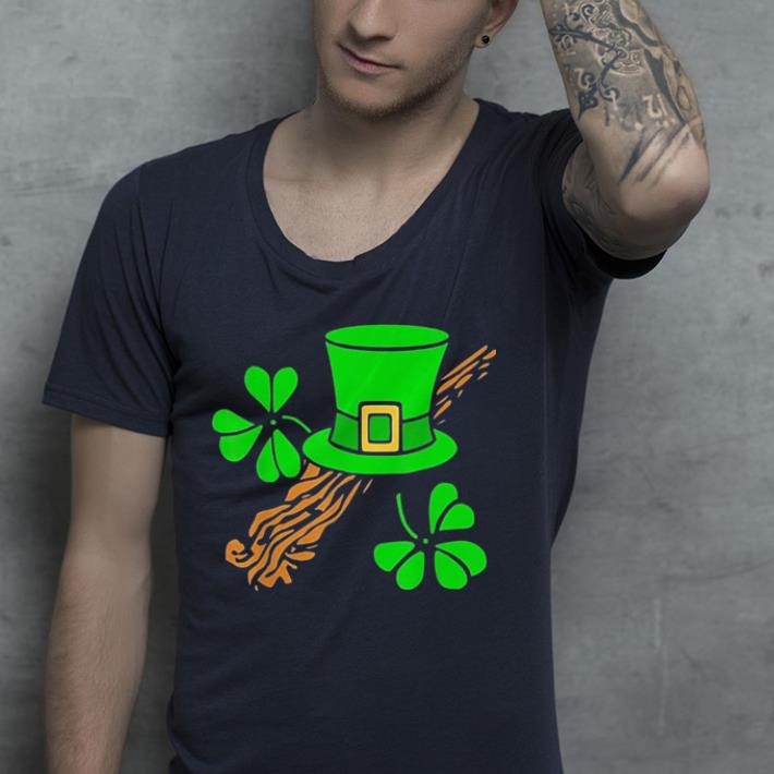 Leprechaun Hat and Lucky Shamrocks shirt Leprechaun Hat and Lucky Shamrocks shirt 4 - Leprechaun Hat and Lucky Shamrocks shirt