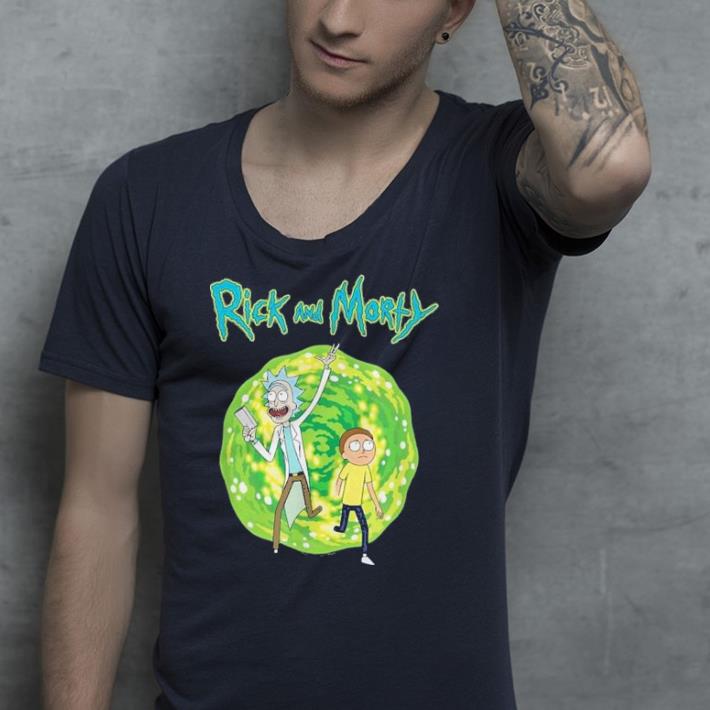 Rick and Morty Dimension Portal shirt Rick and Morty Dimension Portal shirt 4 - Rick and Morty Dimension Portal shirt