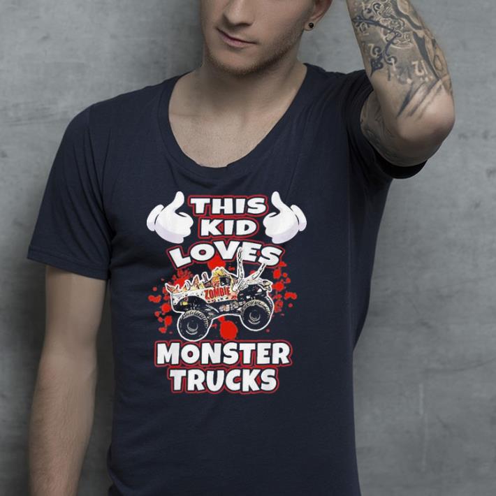 This Kid Loves Monster Trucks shirt This Kid Loves Monster Trucks shirt 4 - This Kid Loves Monster Trucks shirt