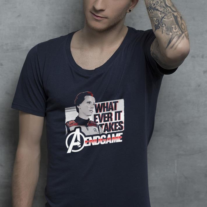 Black Widow Whatever it takes Avengers Endgame shirt 4 - Black Widow - Whatever it takes Avengers Endgame shirt