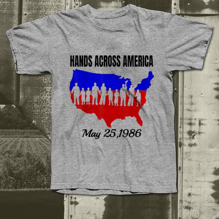 Hands Across America shirt Hands Across America shirt 4 - Hands Across America shirt