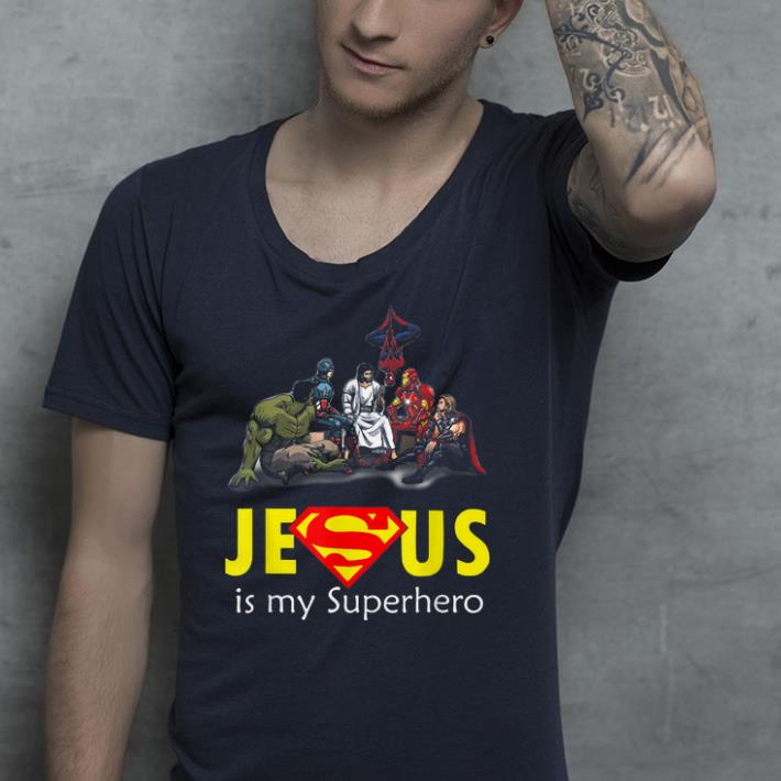 Marvel Avenger Jesus Is My Superhero shirt 4 - Marvel Avenger Jesus Is My Superhero shirt